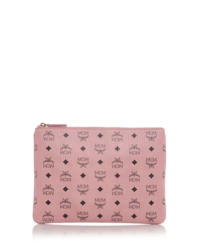 Mcm Mcm Aren Visetos Crossbody Pouch