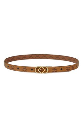 MCM MCM Diamond Buckle Reversible Monogram Belt