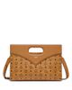 Mcm Mcm Diamond Vi Leather & Canvas Handbag - 1
