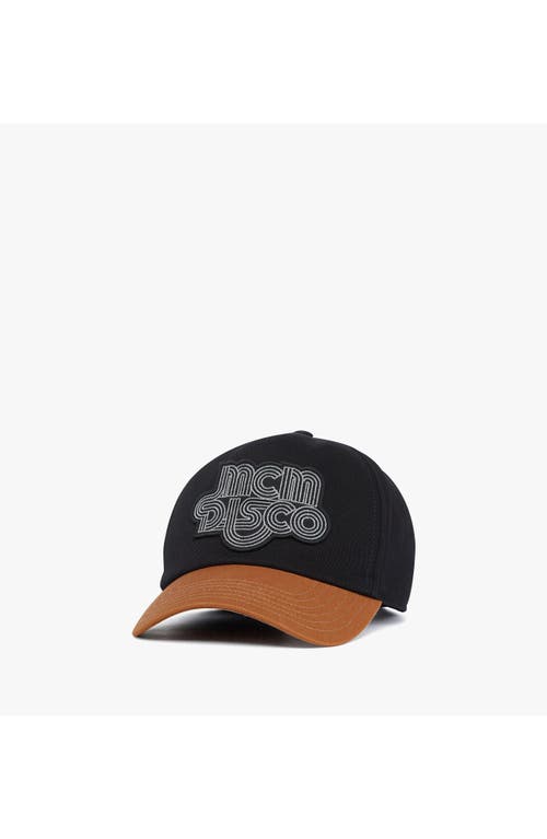 MCM MCM Disco Logo Embroidery Cap