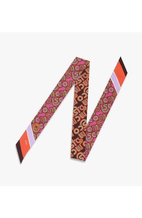 MCM MCM Disco Monogram Print Petite Scarf