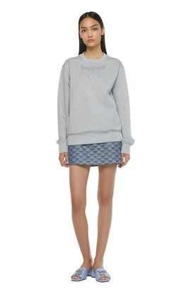 MCM MCM Laurel Logo Ponte Sweatshirt