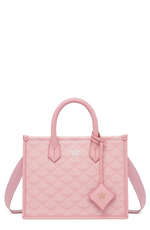 MCM MCM Lauretos Coated Canvas Tote