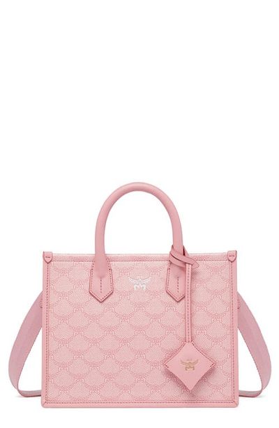 MCM MCM Lauretos Coated Canvas Tote