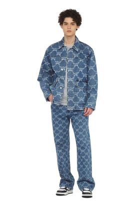 MCM MCM Lauretos Monogram Denim Jacket