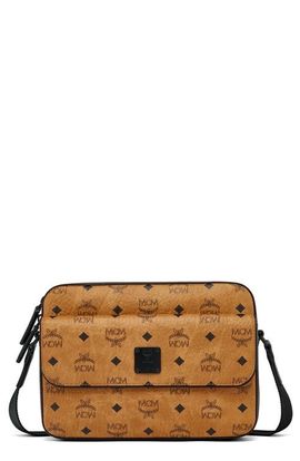 MCM MCM Medium Aren Coated Canvas Crossbody Bag