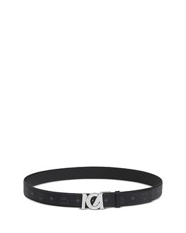 Mcm Mcm Men's M Art Reversible Belt in Visetos