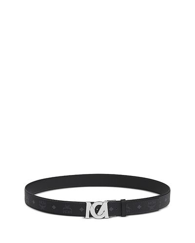 Mcm Mcm Men's M Art Reversible Belt in Visetos