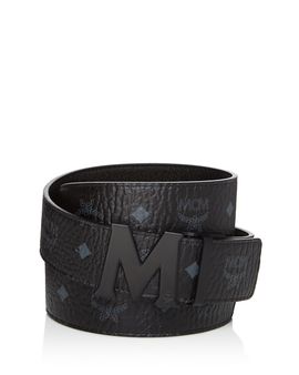 Mcm Mcm Men's Reversible Signature Belt