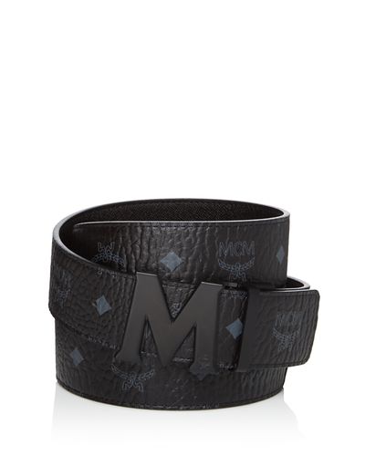 Mcm Mcm Men's Reversible Signature Belt