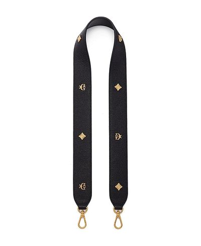 Mcm Mcm Pina Shoulder Strap in Studded Calfskin