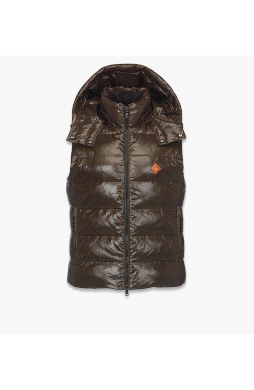 MCM MCM Puffer Down Vest w/ Detachable Hood