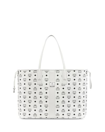 Mcm Mcm Reversible Liz Shopper in Visetos