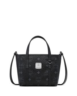 Mcm Mcm Toni Mini Visetos Canvas Shopper Bag