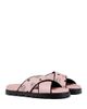 Mcm Mcm Women's Cross Sandal in Visetos Leather Mix - 1