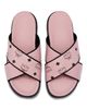 Mcm Mcm Women's Cross Sandal in Visetos Leather Mix - 5