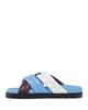 Mcm Mcm Women's Monogram Cross Sandals in Lamb Leather - 2