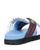Mcm Mcm Women's Monogram Cross Sandals in Lamb Leather - 3