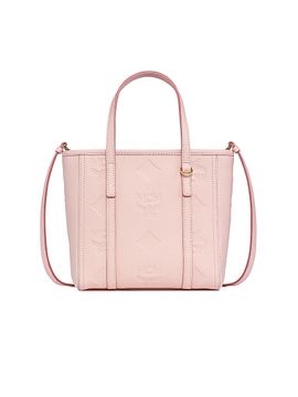 MCM Women's Mini Toni Visetos Cotton Shopper Tote Bag