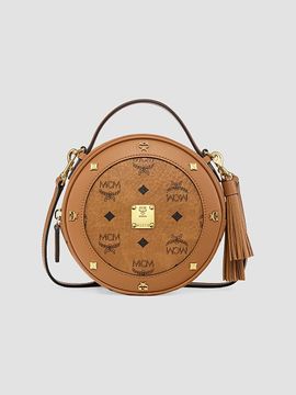 MCM Women's Pina Faux Visetos Leather Crossbody Bag