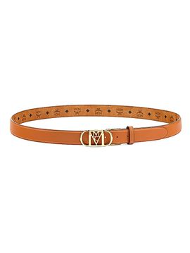 MCM Women's Reversible Mode Mena Leather Belt