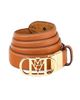MCM Women's Reversible Mode Mena Leather Belt - 2