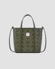 MCM Women's Toni Mini Visetos Shopper Tote Bag - 1