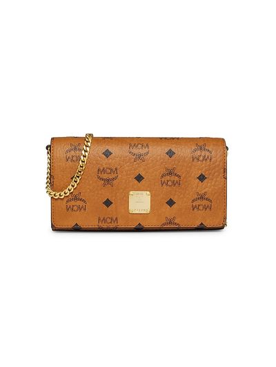 MCM Women's Visetos Leather Mini Crossbody Bag