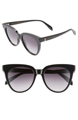 McQueen Alexander McQueen 53mm Cat Eye Sunglasses