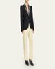 McQueen Beaded Lapel Single-Breasted Jacket - 2