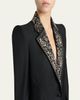 McQueen Beaded Lapel Single-Breasted Jacket - 5