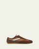 McQueen Boxe Mixed Media Low-Top Sneakers - 1