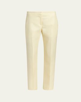 McQueen Low-Rise Cigarette Trousers