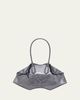 McQueen Manta Shoulder Bag in Metallic Leather - 1