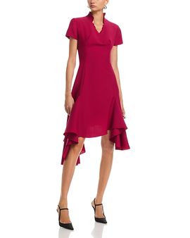 Mcqueen McQueen Asymetrical Hem Dress