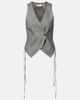 McQueen McQueen Asymmetric vest - 1