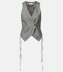 McQueen McQueen Asymmetric vest