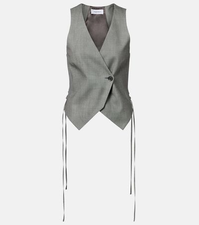 McQueen McQueen Asymmetric vest