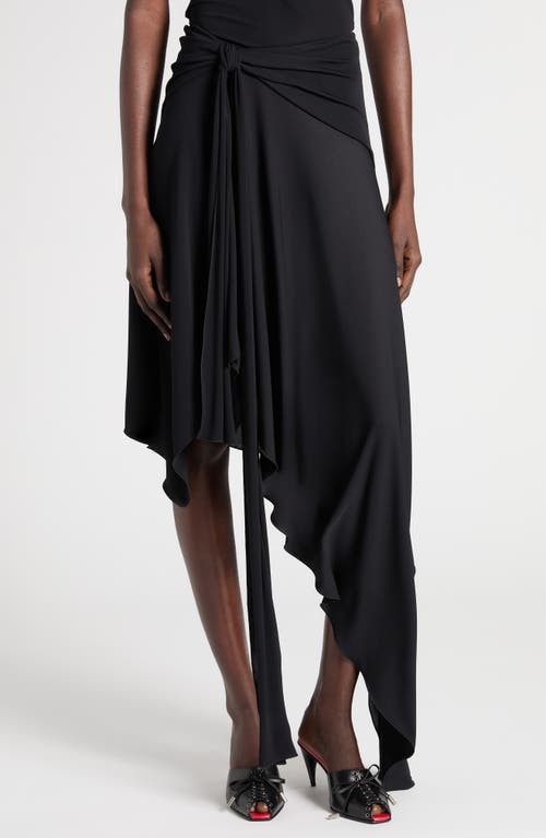 McQueen McQueen Asymmetrica Jersey Skirt