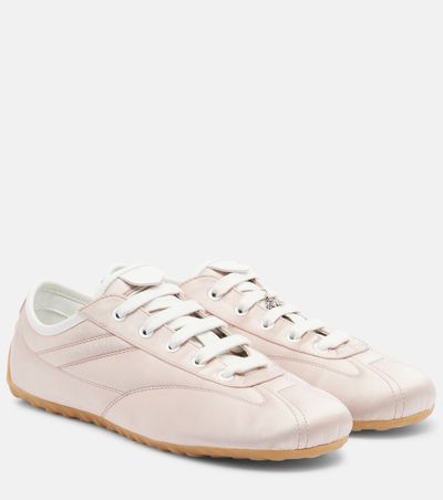 McQueen McQueen Boxe satin sneakers