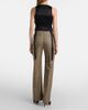 McQueen McQueen Country Check high-rise wool straight pants - 3