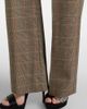 McQueen McQueen Country Check high-rise wool straight pants - 5