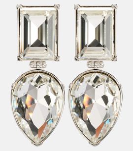 McQueen McQueen Crystal-embellished earrings