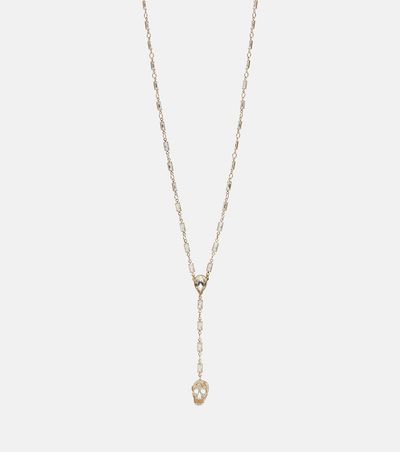 McQueen McQueen Crystal-embellished necklace