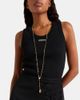 McQueen McQueen Crystal-embellished necklace - 3