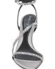 McQueen McQueen Crystal Embellished Ankle Strap Sandal - 4
