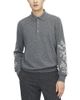 Mcqueen McQueen Embroidered Floral Sweater Polo Shirt - 1