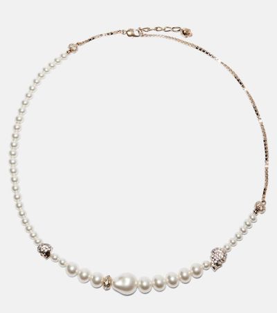 McQueen McQueen Faux pearl necklace
