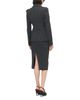 Mcqueen McQueen Flecked Pinstripe Blazer - 3