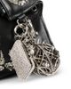 Mcqueen McQueen Floral Embroidery Leather Shoulder Bag - 3
